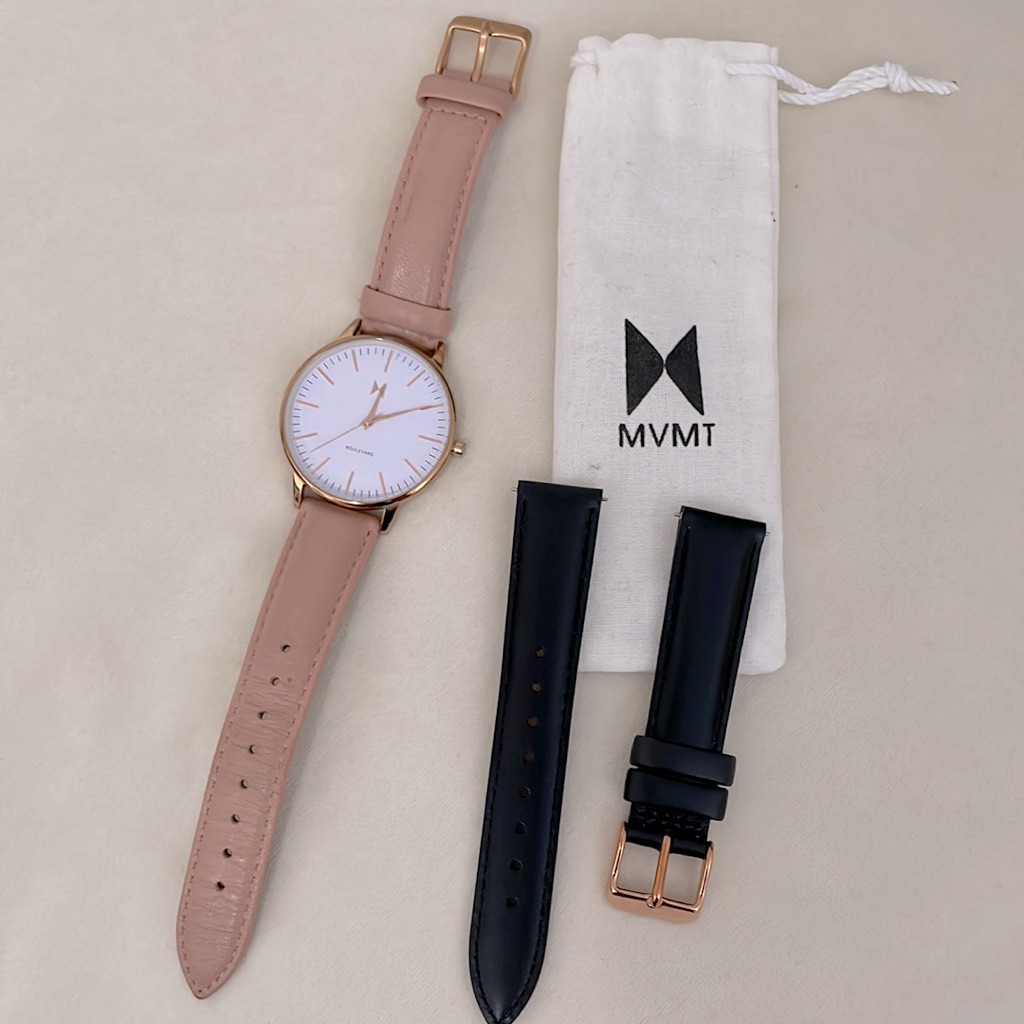 Mvmt Watch With Replaceable Strap